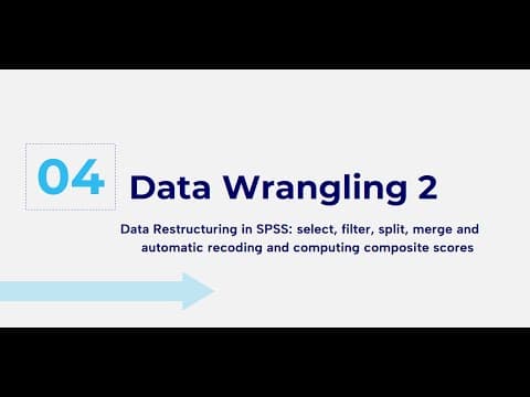 Session 4: Data Wrangling: Select, Filter, Merge & Automatic Recoding
